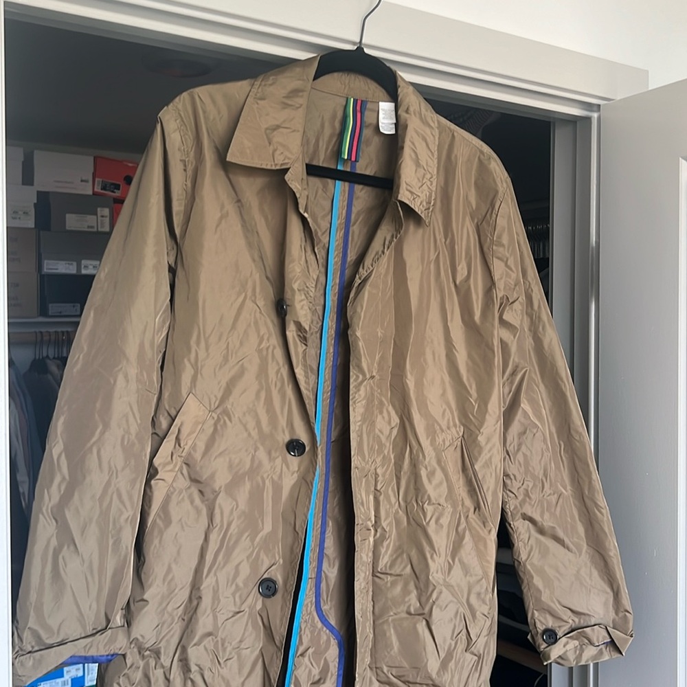 PS for Paul smith nylon trench coat (quick store pocket)!